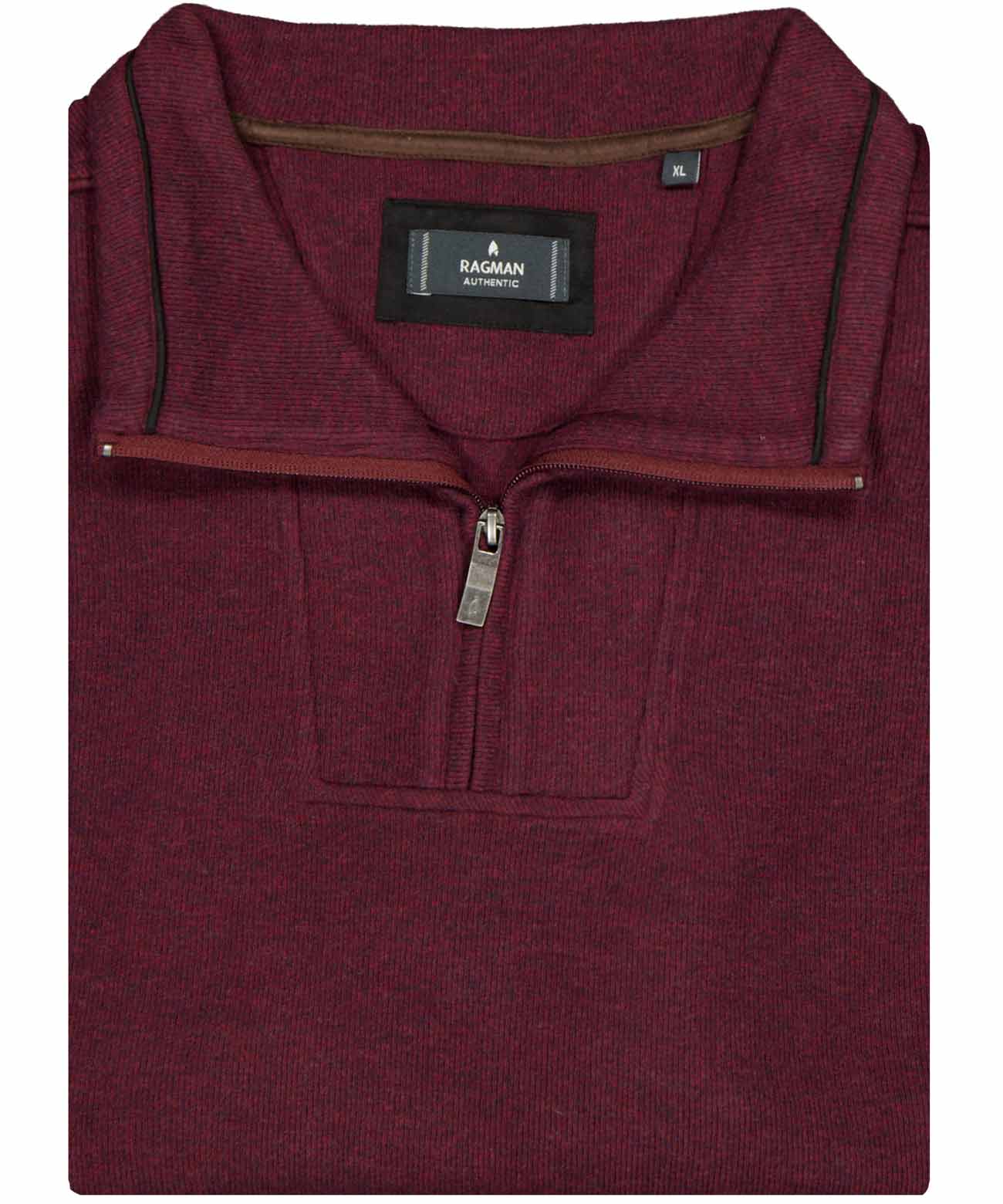 RAGMAN - Troyer-Sweatshirt - Gr. - 3XL von RAGMAN