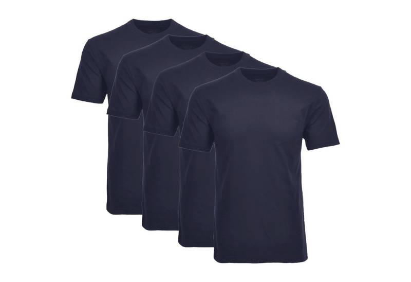 RAGMAN Unterhemd Herren T-Shirt 4er Pack Baumwolle (Packung, 4er Pack) von RAGMAN