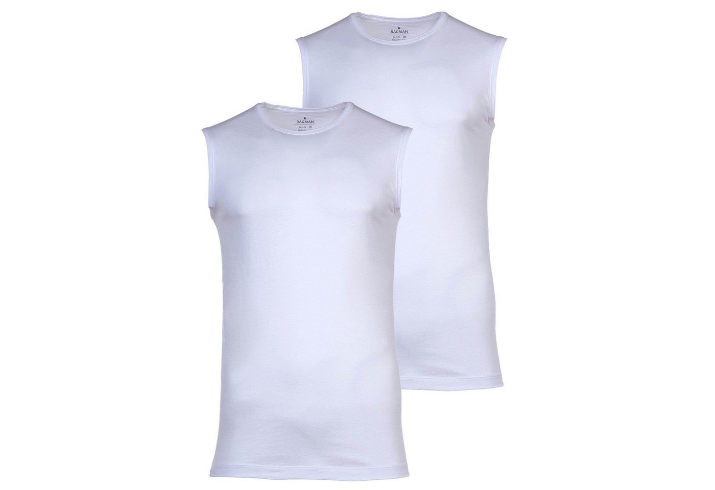 RAGMAN Unterhemd Herren Unterhemd 2er Pack Baumwolle (Packung, 2er Pack) RAGMAN Unterhemd Herren Unterhemd 2er Pack Baumwolle (Packung, 2er Pack) von RAGMAN