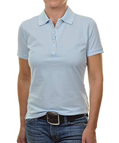 Ragman Damen RAGWOMAN Poloshirt Piqué XXL, Hellblau-072 von RAGMAN