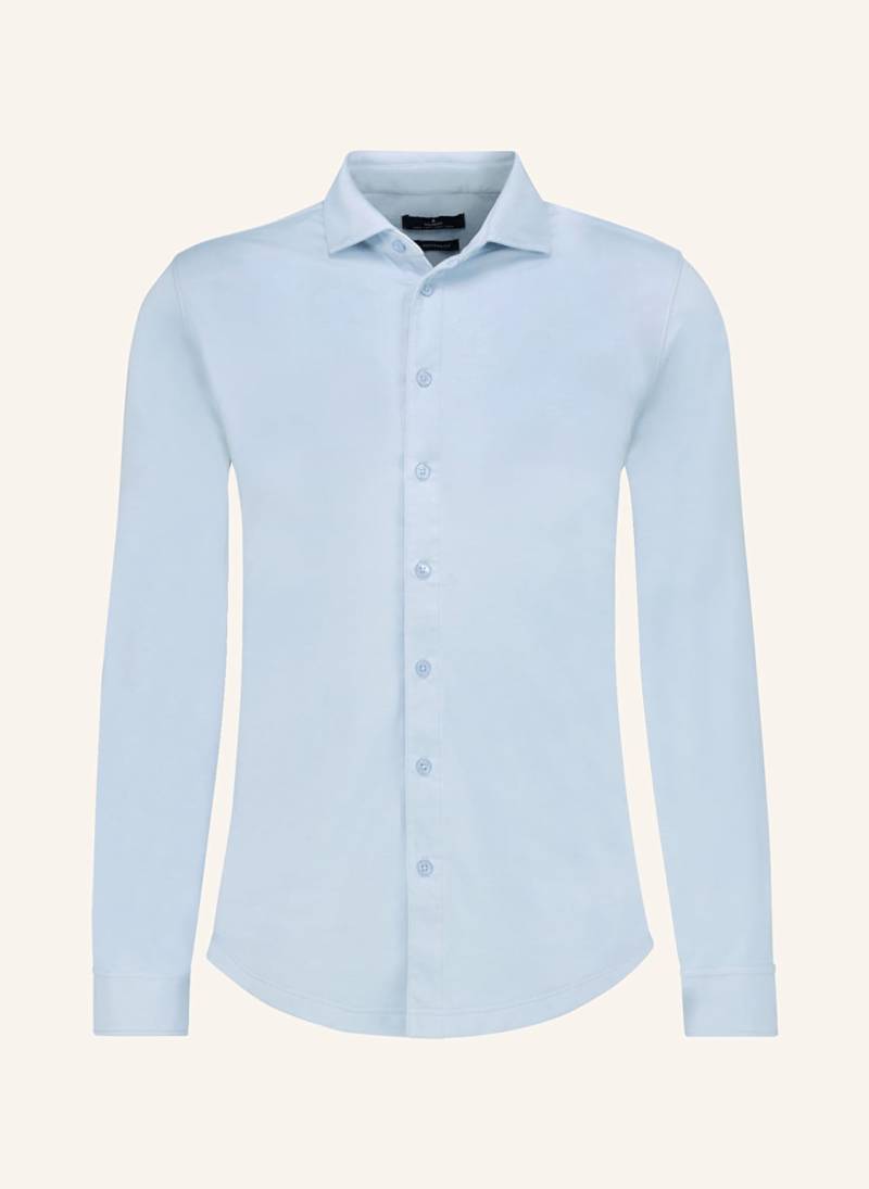 Ragman Hemd Modern Fit blau von RAGMAN