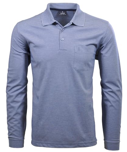 Ragman Herren Softknit-Polo Fineliner, Langarm,XXL,Taupe Ragman Herren Softknit-Polo Fineliner, Langarm,XXL,Taupe von RAGMAN