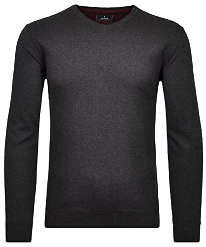 Ragman Herren Strickpullover Uni V NeckGrau valueAnthrazit 3XL von RAGMAN