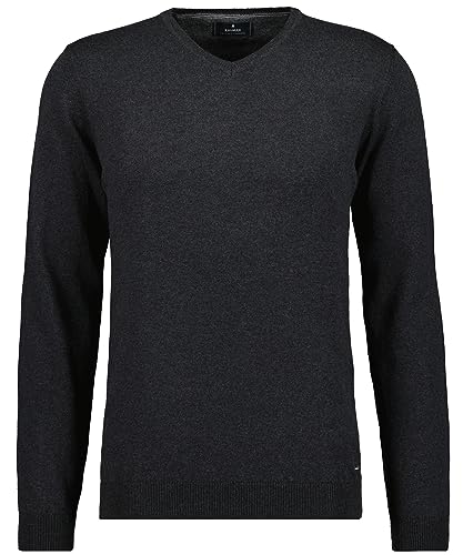 Ragman Herren Strickpullover Uni V NeckGrau valueAnthrazit M von RAGMAN