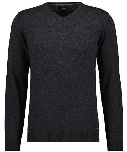 Ragman Herren Strickpullover Uni V NeckGrau valueAnthrazit XL von RAGMAN