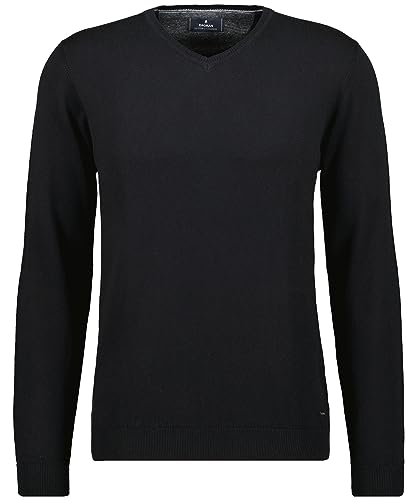 Ragman Herren Strickpullover Uni V NeckSchwarz valueSchwarz XXL von RAGMAN