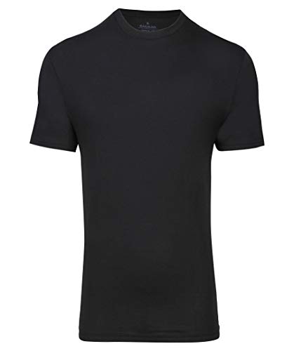 Ragman Herren T-Shirt Rundhals Singlepack 4XL, Schwarz von RAGMAN