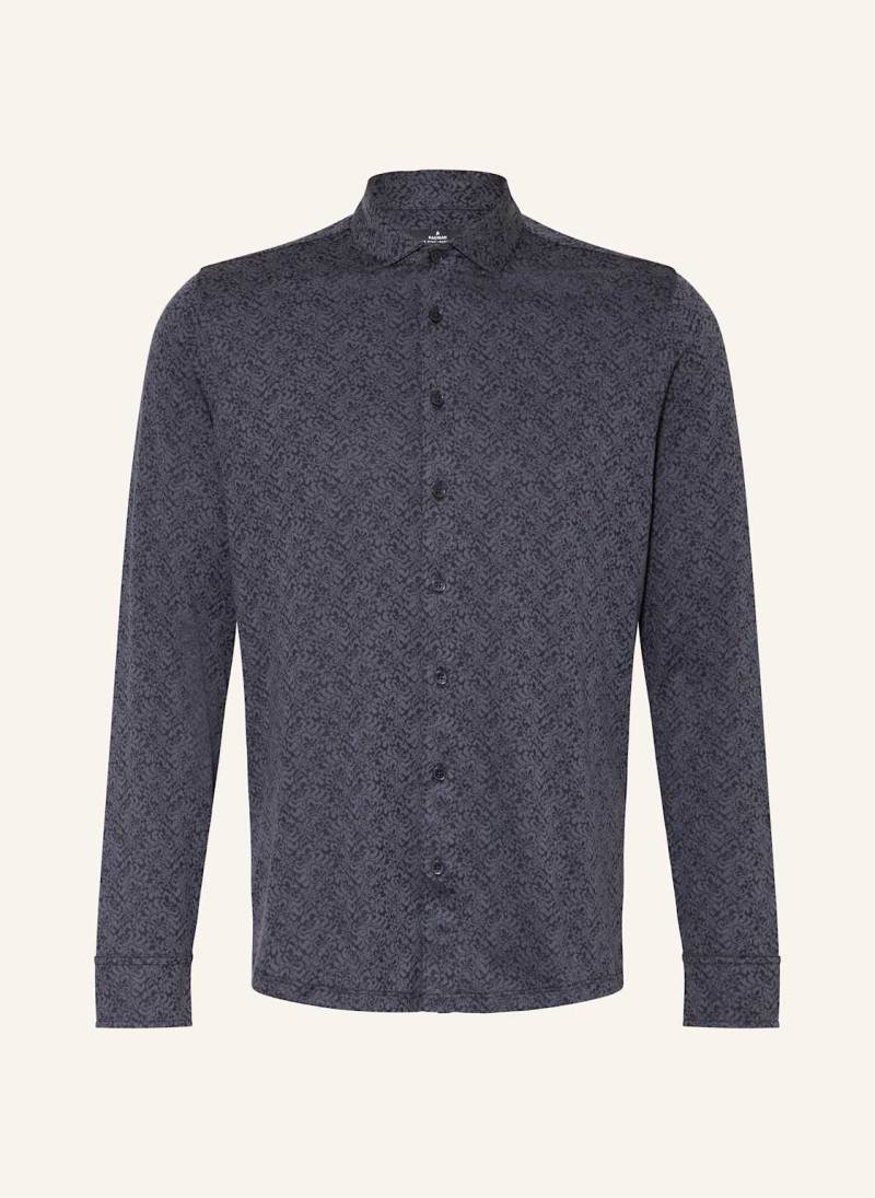 Ragman Jerseyhemd Modern Fit blau von RAGMAN