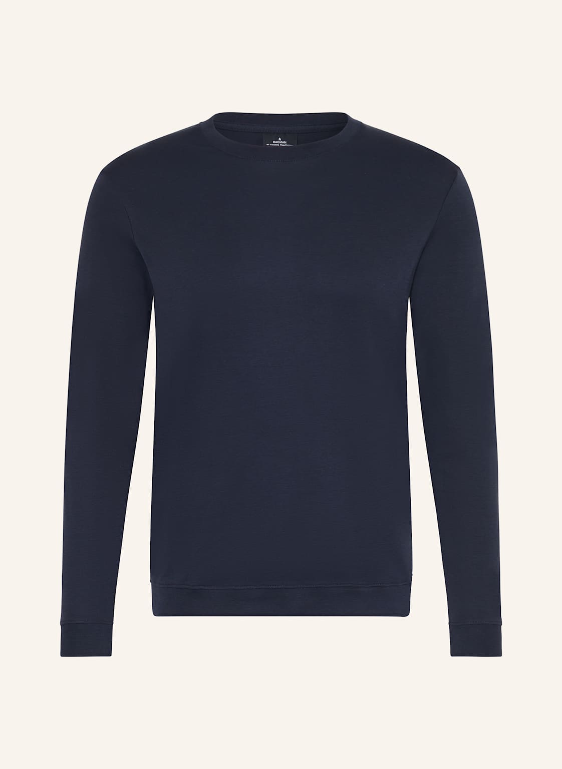 Ragman Longsleeve blau von RAGMAN