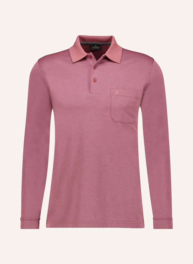 Ragman Poloshirt rot von RAGMAN