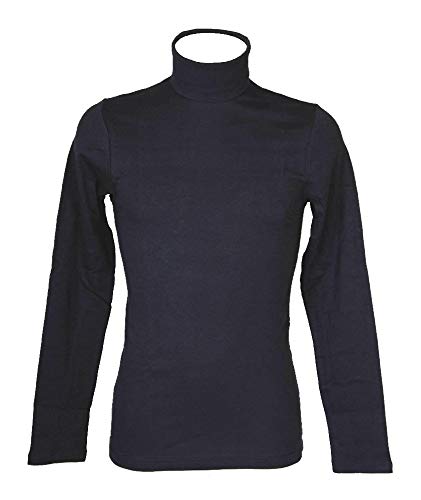 RAGNO Rollkragenpullover Roulle Mann Langarm warme Bio Baumwolle Artikel U262AK Bio Cotton Dolcevita, 078 Bleu, XXL von RAGNO