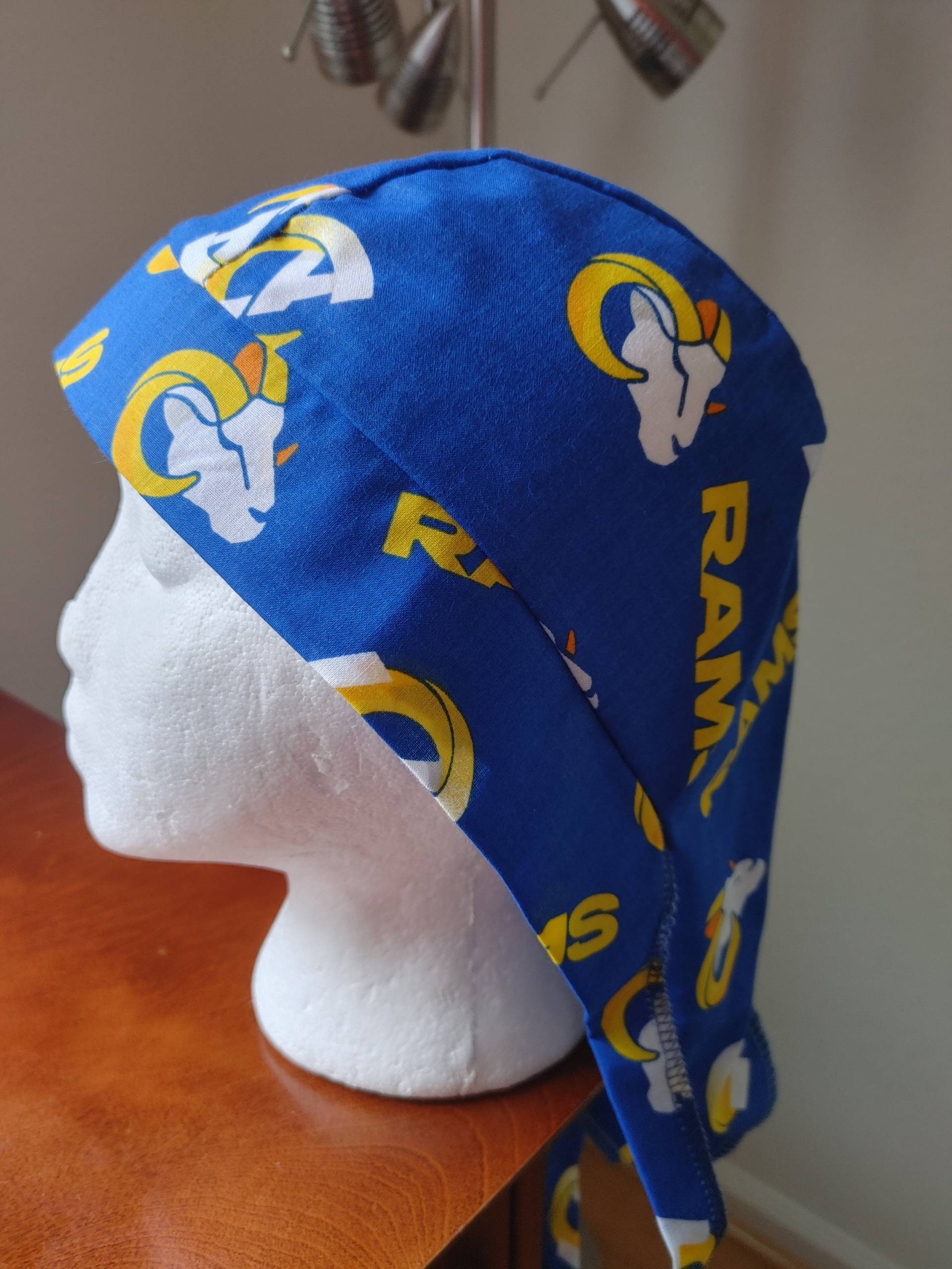 Los Angeles Rams Schweißer Hut Mützen Surgeon Doo Rag Skullcap Do Bandana Los Angeles Rams Schweißer Hut Mützen Surgeon Doo Rag Skullcap Do Bandana von RAGStoCAPS