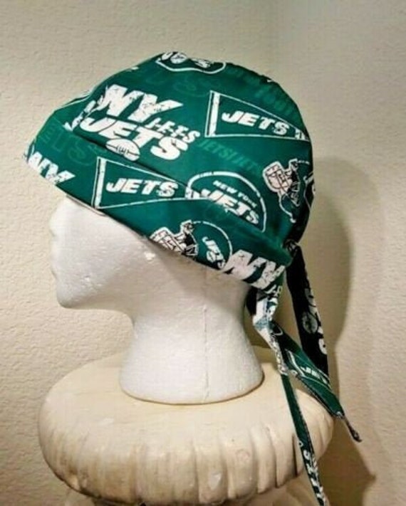 New York Jets Schweißer Hut Mützen Surgeon Doo Rag Skullcap Do Bandana New York Jets Schweißer Hut Mützen Surgeon Doo Rag Skullcap Do Bandana von RAGStoCAPS