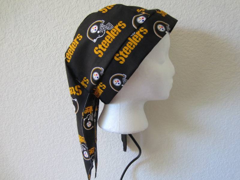 Pittsburgh Steelers Schweißer Hut Chirurg Doo Rag Skullcap Do Bandana Pittsburgh Steelers Schweißer Hut Chirurg Doo Rag Skullcap Do Bandana von RAGStoCAPS
