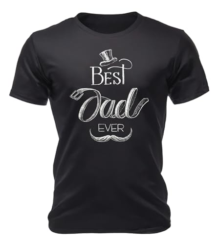 Geschenk T-Shirt für Männer zum Vatertag: Best Dad Ever von RAHMENLOS