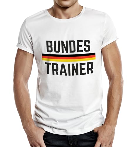 Herren T-Shirt für Fans der Fußball-Nationalmannschaft: Bundestrainer von RAHMENLOS