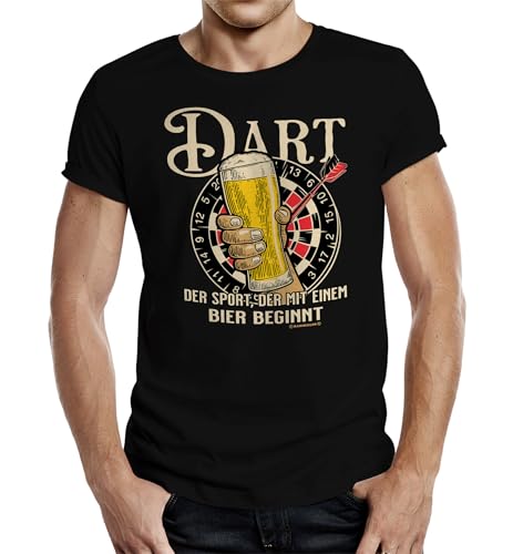 T-Shirt für Männer und Dart-Spieler: Der einzige Sport von RAHMENLOS