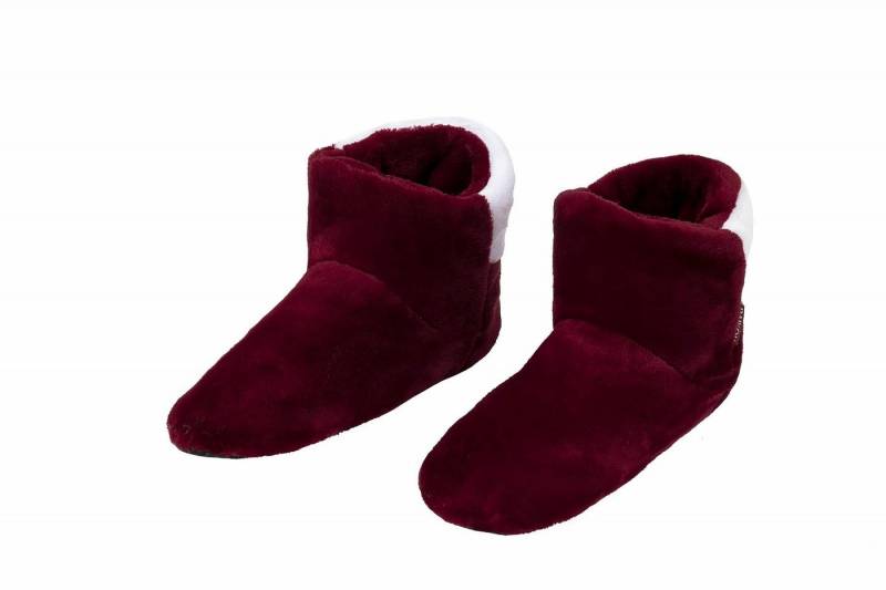 RAIKOU Cosy Shoe Pantoffel Stiefel für Damen, Herren aus Micro Flausch Hausschuh (Super Flauschige) mit ABS und rutschfester Sohle von RAIKOU