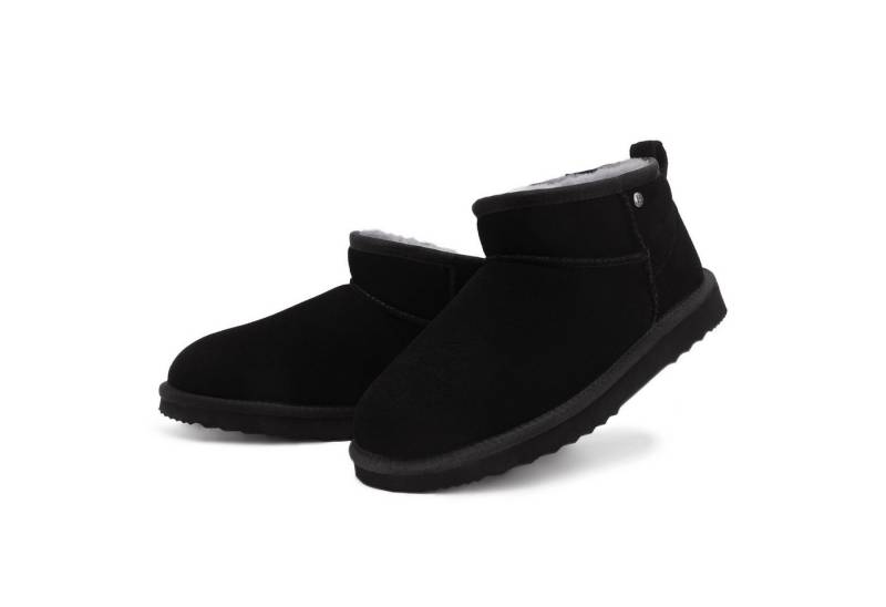 Parfeying Damen Herren KLASSISCHE LEDERSTIEFELETTEN Stiefelette (aus luxuriösem australischem Lammerfell Plüsch) von Parfeying