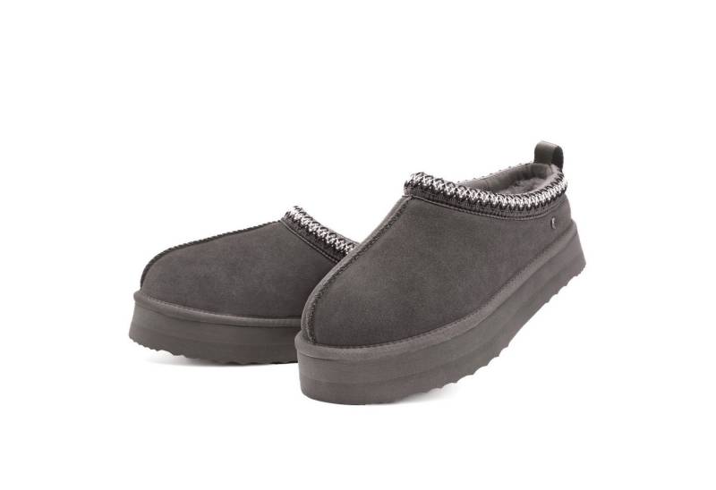 Parfeying Damen TASZEN II Style aus luxuriösem australischem Lammerfell outdoor Pantoffel echtem weicher Merinowolle 100% natürliche Materialien von Parfeying