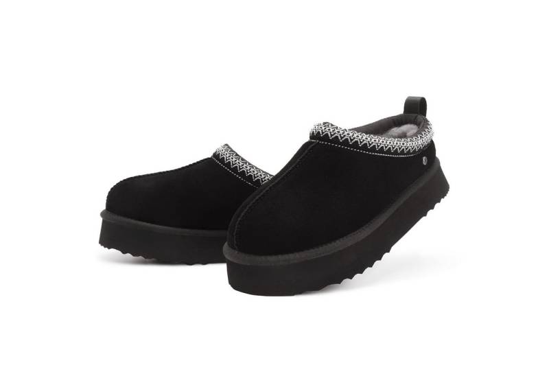 Parfeying Damen TASZEN II Style aus luxuriösem australischem Lammerfell outdoor Pantoffel echtem weicher Merinowolle 100% natürliche Materialien von Parfeying