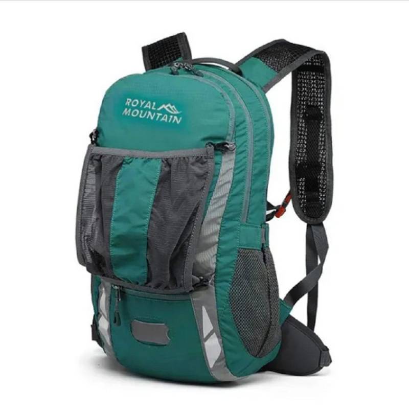 RAIKOU Fahrradrucksack Wanderrucksack 18L, Rucksack Klein mit Regenschutz für Damen Herren (inkl.Regenhülle), Air Flow System für optimale Belüftung von RAIKOU