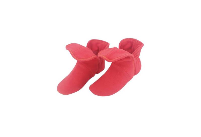 RAIKOU Hausstiefel Haussocken super flauschige Hüttenschuhe Hausschuh aus Micro Fleece mit ABS und Rutschfester Sohle von RAIKOU