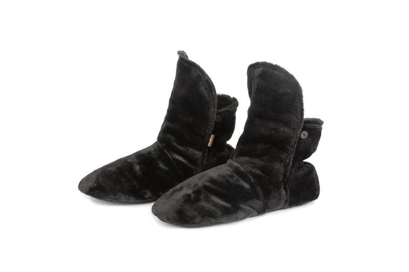 RAIKOU Klassische Hausschuhe Damen Herren rutschfester Sohle Hüttenschuhe Hausschuh (Set) flauschig von RAIKOU