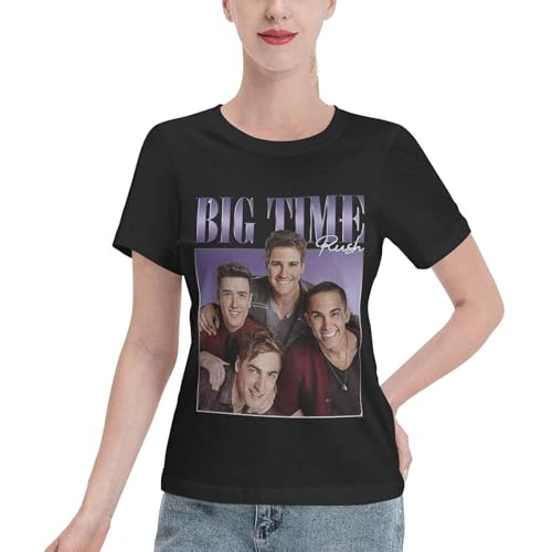 Frauenliche Time Rock Music Boy Band Rush Sommer-Kleidertops im Casual-Style: Eine Harmonie von Komfort und Mode von RAINAT