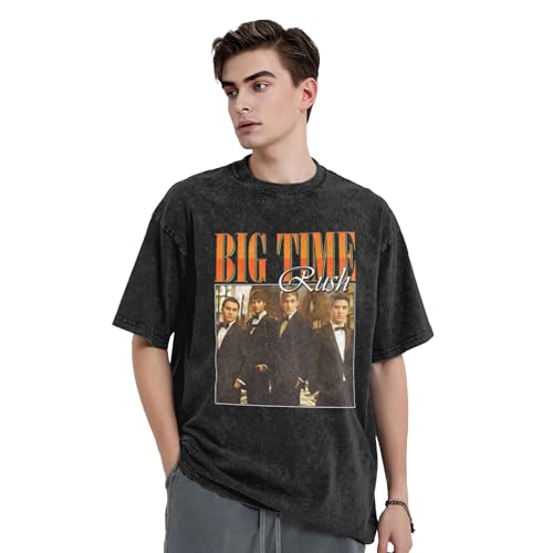 Männer-/Frauen Time Rock Music Boy Band Rush Retro-Sommer-T-Shirts, Kurzarm-Shirts: EIN Huldigungstrank an die Nostalgie von RAINAT