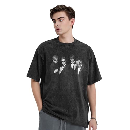 Männer-/Frauen Time Rock Music Boy Band Rush Retro-Sommer-T-Shirts, Kurzarm-Shirts: EIN Huldigungstrank an die Nostalgie Männer-/Frauen Time Rock Music Boy Band Rush Retro-Sommer-T-Shirts, Kurzarm-Shirts: EIN Huldigungstrank an die Nostalgie von RAINAT
