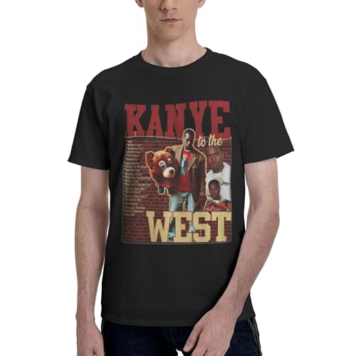Männerliche Kanye Rapper Music Sommer-Kleidertops im Casual-Style: Eine Harmonie von Komfort und Mode von RAINAT