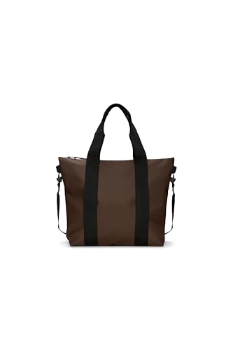 RAINS Frame Tote Bag Mini W3 braun, Braun, -braun- von RAINS