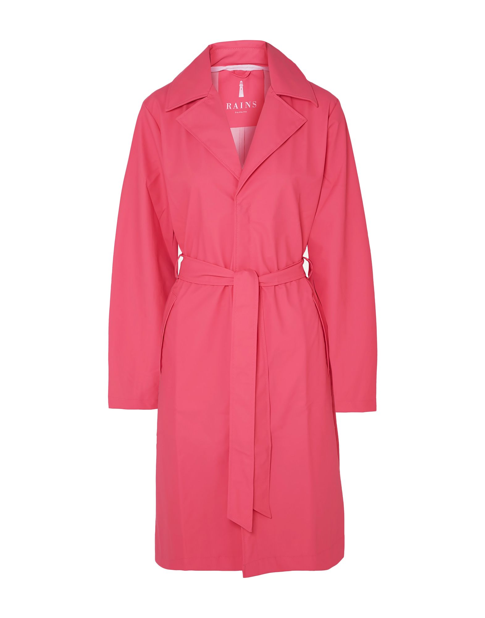 RAINS Jacke, Mantel & Trenchcoat Damen Rosa von RAINS