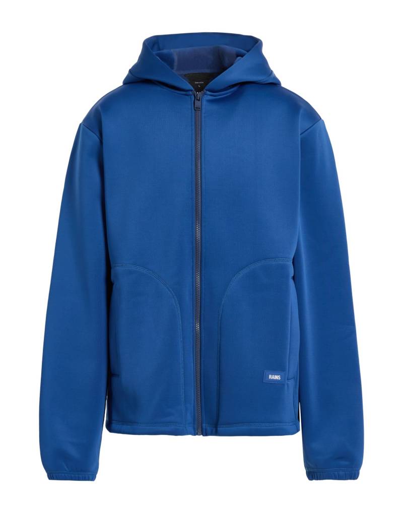 RAINS Sweatshirt Herren Azurblau von RAINS