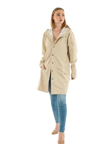 RAINS Long Regenjacke Senior - L von RAINS