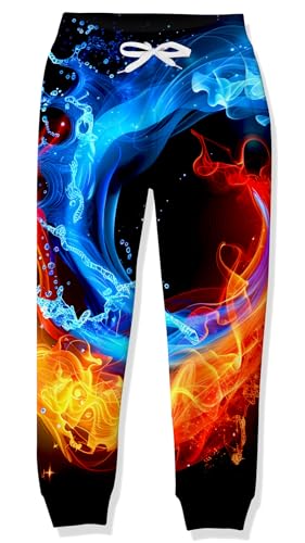 RAISEVERN Jogginghose Bunt Jungen Coole 3D Druck Hose Lustige Kinder Hosen Mädchen Rot Blau Sporthose Jugendliche Party Geschenk Hip Hop Bekleidung, 9-12 Jahre, 150 RAISEVERN Jogginghose Bunt Jungen Coole 3D Druck Hose Lustige Kinder Hosen Mädchen Rot Blau Sporthose Jugendliche Party Geschenk Hip Hop Bekleidung, 9-12 Jahre, 150 von RAISEVERN