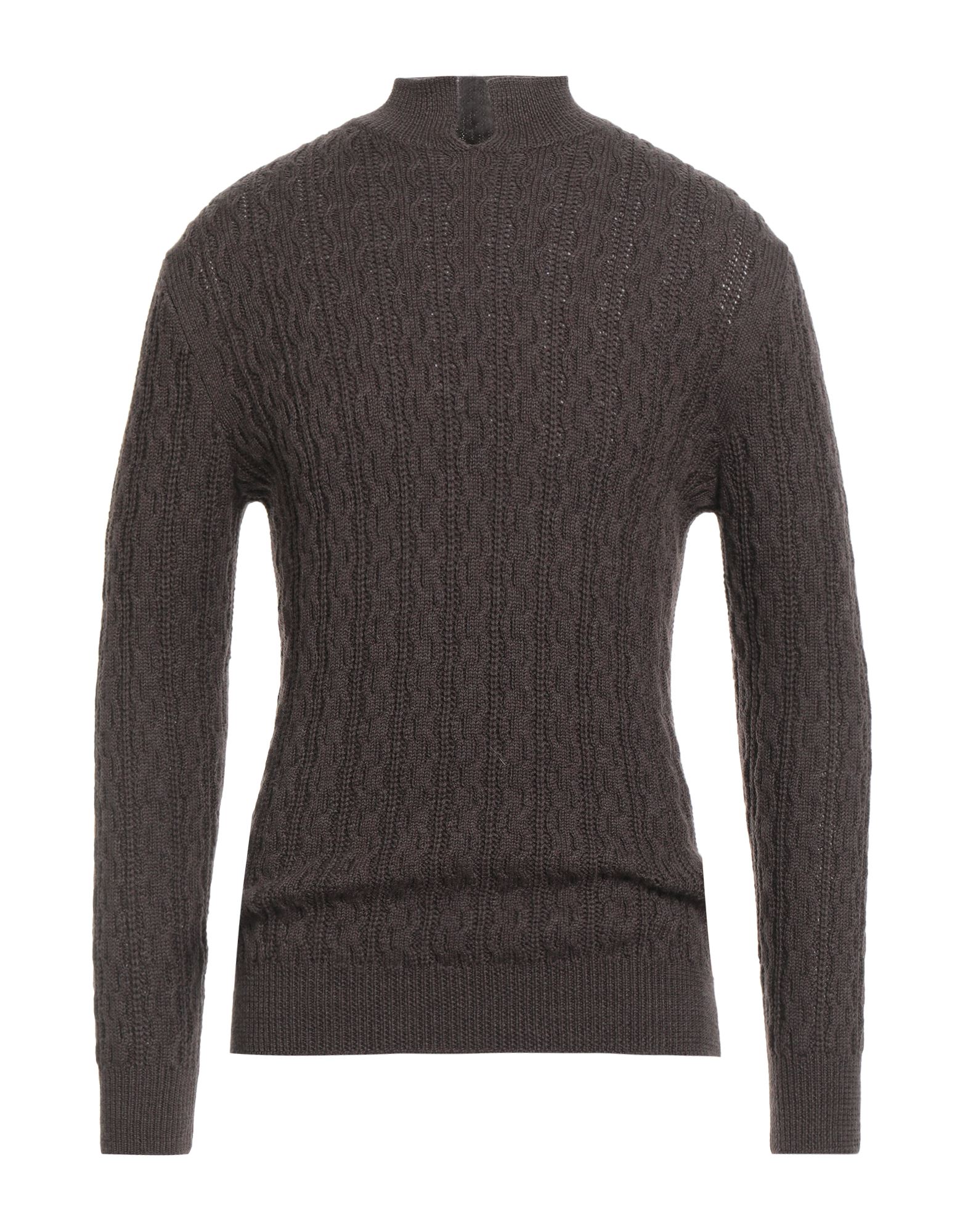 RAKKÌ WEAR Pullover Herren Dunkelbraun RAKKÌ WEAR Pullover Herren Dunkelbraun von RAKKÌ WEAR