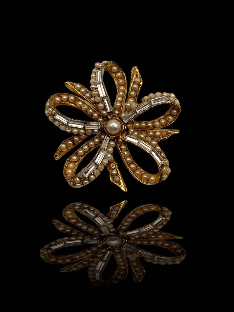 Wunderschöne Schleifenbrosche Aus Den 1950Er Jahren - Art.422/5 von RAKcreations