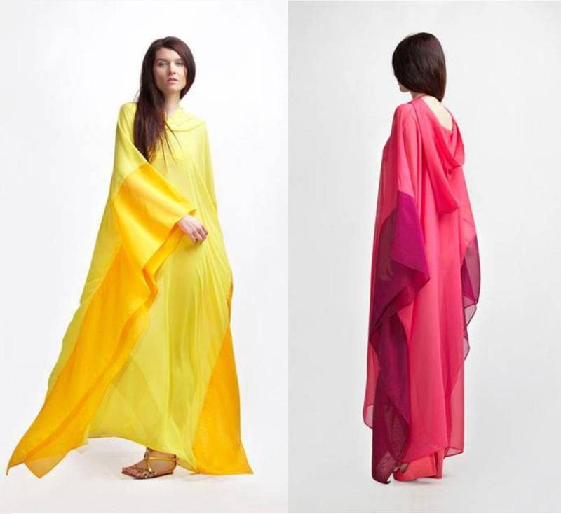 Maxi Chiffon Strand Kaftan Resort Badeanzug Vertuschen von RALELE