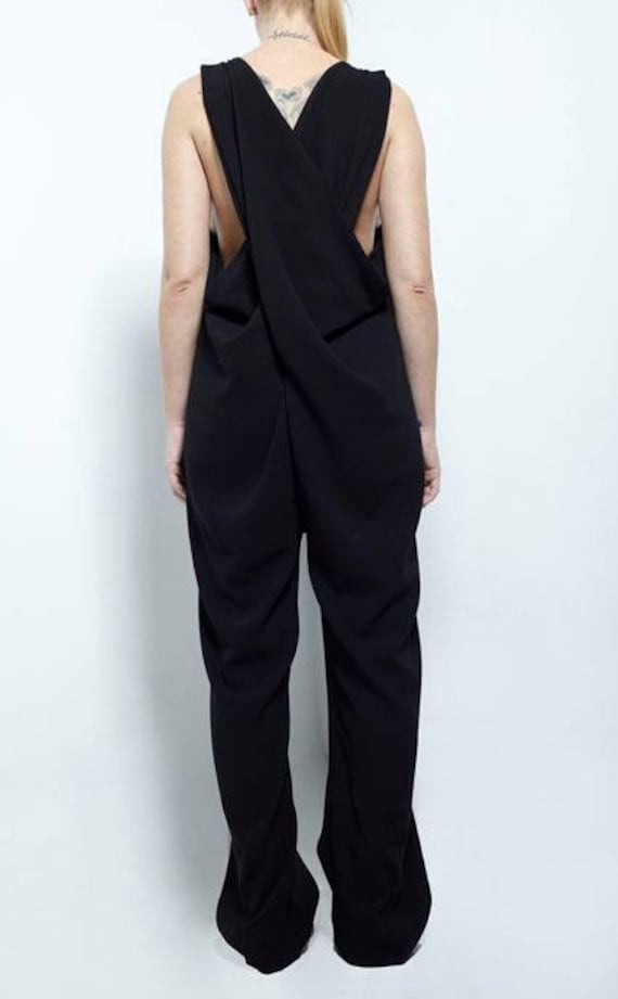 Schwangerschafts-Jumpsuit, Vintage-Jumpsuit, Frauen-Overall, Strampler Mit Weitem Bein, Pump-Jumpsuit, Ärmelloser Strampler, Wickel-Jumpsuit von RALELE