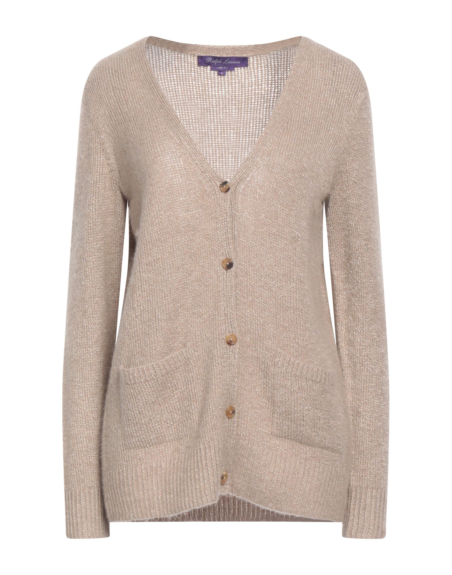 RALPH LAUREN COLLECTION Strickjacke Damen Beige von RALPH LAUREN COLLECTION