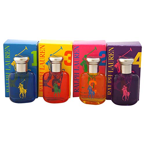 Ralph Lauren The Big Pony Damenduft, Eau de Toilette, 15 ml, 4 Stück von RALPH LAUREN FRAGRANCES
