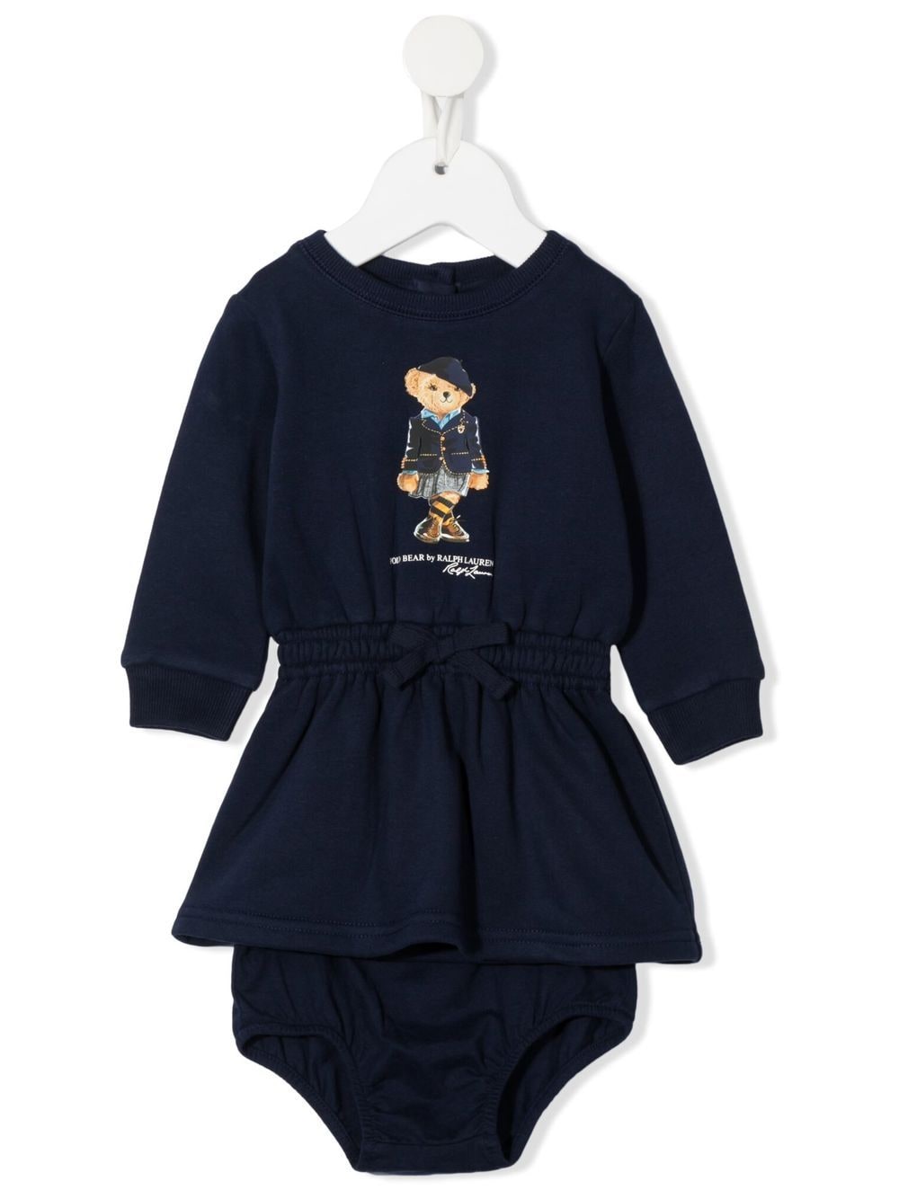 Ralph Lauren Kids Set aus Kleid und Windelhöschen - Blau von Ralph Lauren Kids