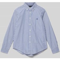 Polo Ralph Lauren Teens Regular Fit Freizeithemd mit Button-Down-Kragen in Marine, Größe L von Polo Ralph Lauren Teens