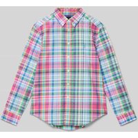 Polo Ralph Lauren Teens Regular Fit Freizeithemd mit Button-Down-Kragen in Pink, Größe XL von Polo Ralph Lauren Teens