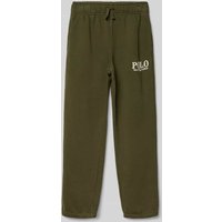 Polo Ralph Lauren Teens Relaxed Fit Sweatpants mit Label-Stitching in Oliv, Größe M von Polo Ralph Lauren Teens