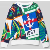Polo Ralph Lauren Teens Sweatshirt mit Logo-Stitching in Royal, Größe XL von Polo Ralph Lauren Teens