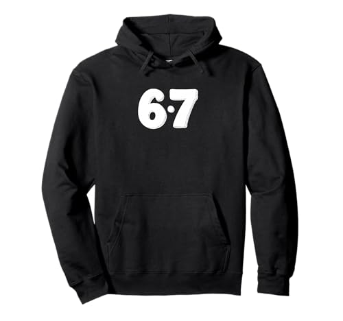 Kinder 6 7 Meme Pullover Hoodie von !RALUPOP