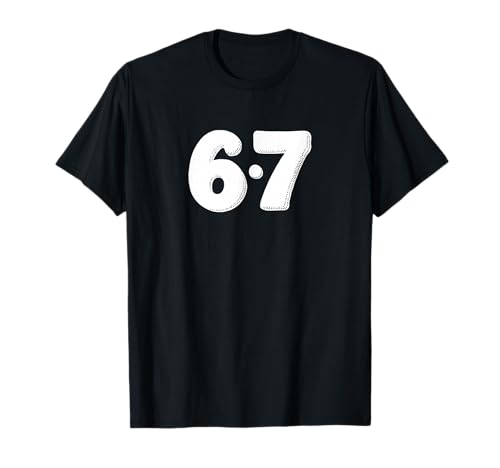 Kinder 6 7 Meme T-Shirt von !RALUPOP